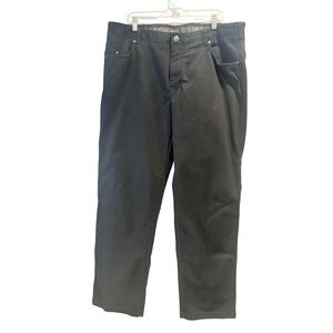Columbia Casual Pants Mens 40x32 Black Cotton Blend‎